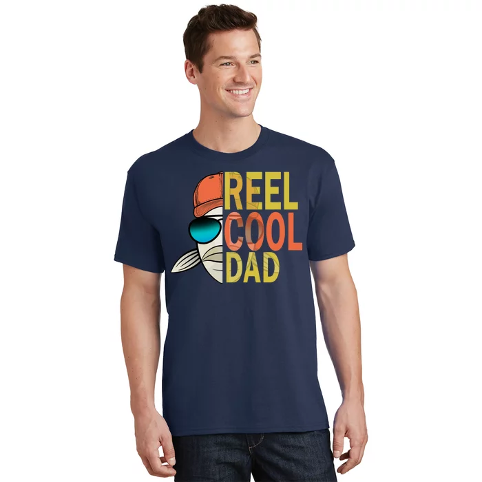 Reel Cool Fishing Dad Funny T-Shirt