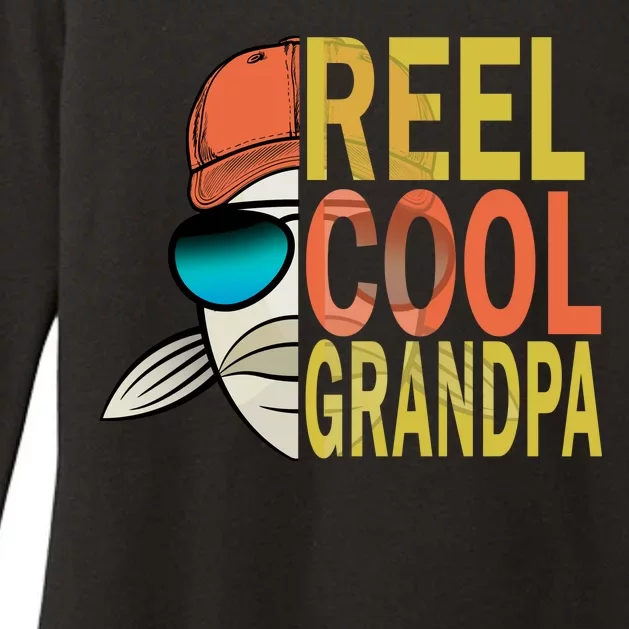 Reel Cool Fishing Grandpa Womens CVC Long Sleeve Shirt