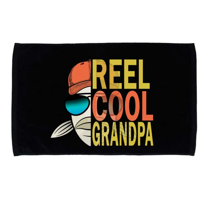 Reel Cool Fishing Grandpa Microfiber Hand Towel