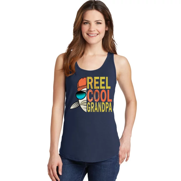 Reel Cool Fishing Grandpa Ladies Essential Tank