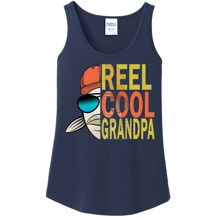 Reel Cool Fishing Grandpa Ladies Essential Tank