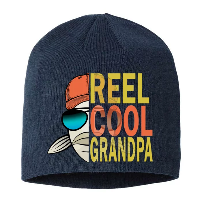 Reel Cool Fishing Grandpa 8 1/2in Sustainable Knit Beanie