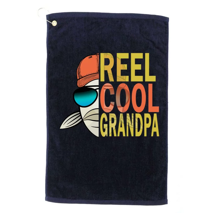 Reel Cool Fishing Grandpa Platinum Collection Golf Towel