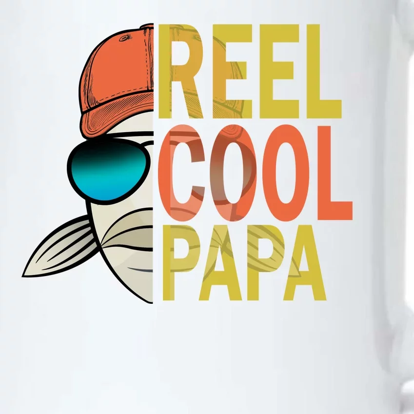 Reel Cool Fishing Papa Black Color Changing Mug