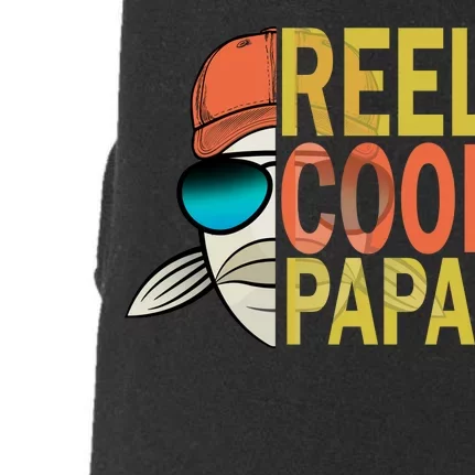 Reel Cool Fishing Papa Doggie 3-End Fleece Hoodie