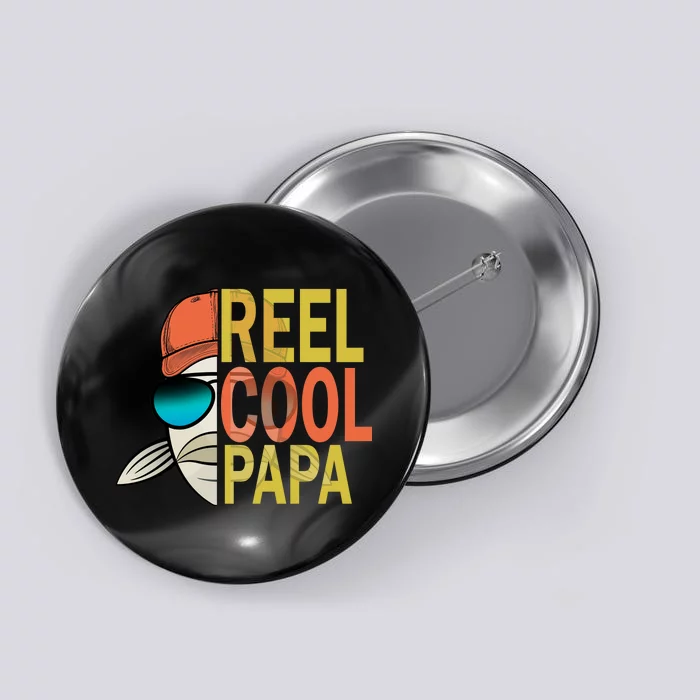 Reel Cool Fishing Papa Button