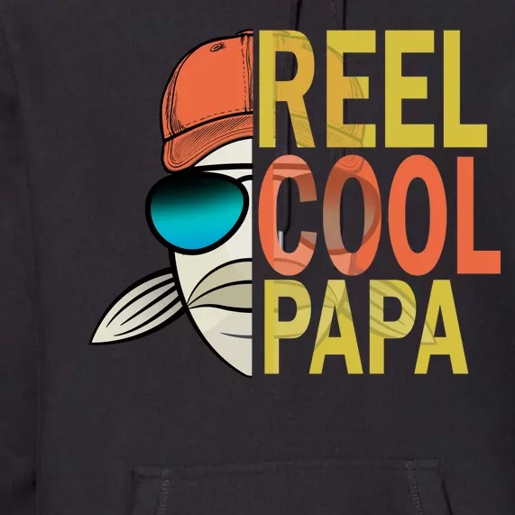 Reel Cool Fishing Papa Premium Hoodie