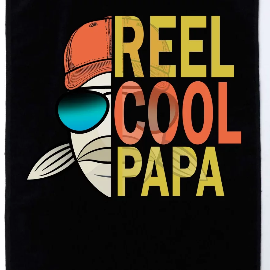 Reel Cool Fishing Papa Platinum Collection Golf Towel