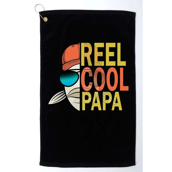 Reel Cool Fishing Papa Platinum Collection Golf Towel