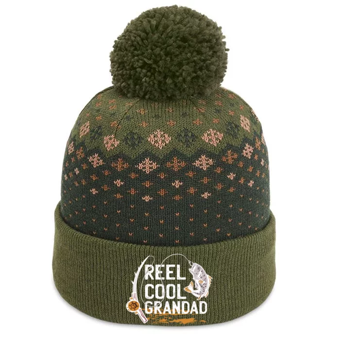 Reel Cool Grandad The Baniff Cuffed Pom Beanie