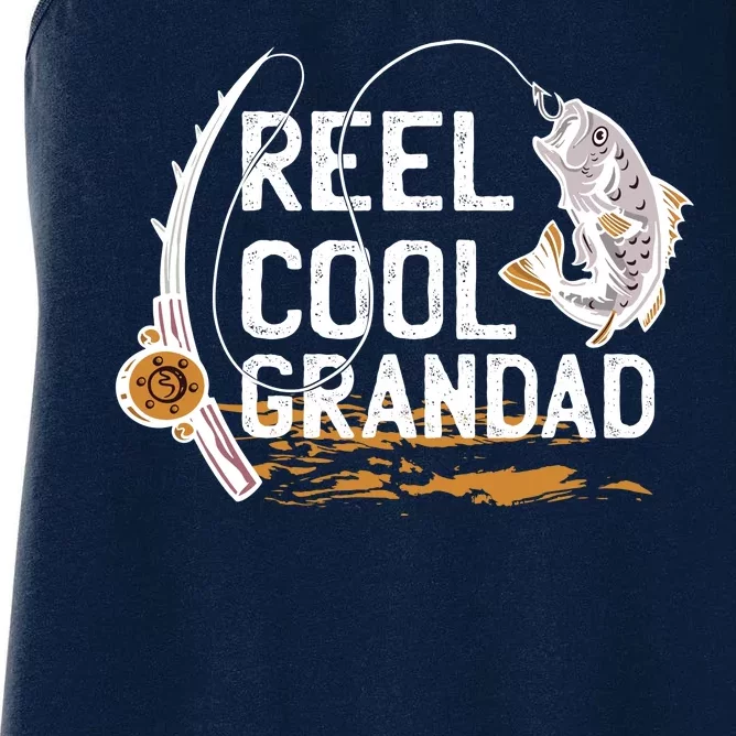 Reel Cool Grandad Women's Racerback Tank