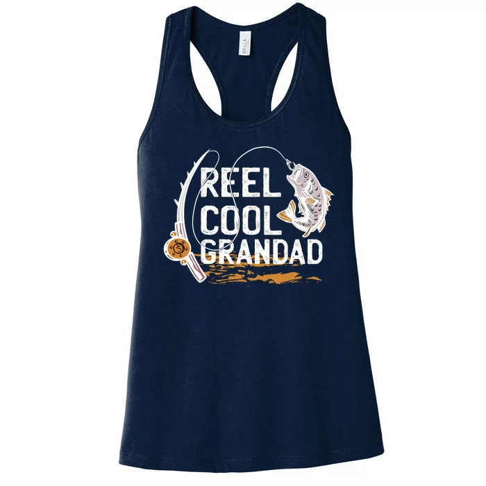 Reel Cool Grandad Women's Racerback Tank