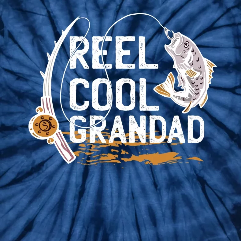 Reel Cool Grandad Tie-Dye T-Shirt