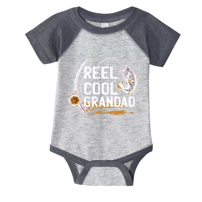 Reel Cool Grandad Infant Baby Jersey Bodysuit