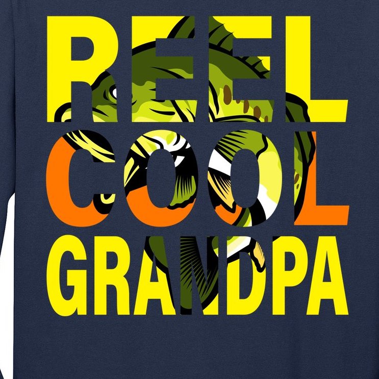 Reel Cool Grandpa Long Sleeve Shirt