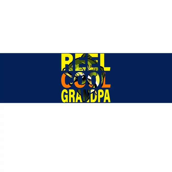 Reel Cool Grandpa Bumper Sticker