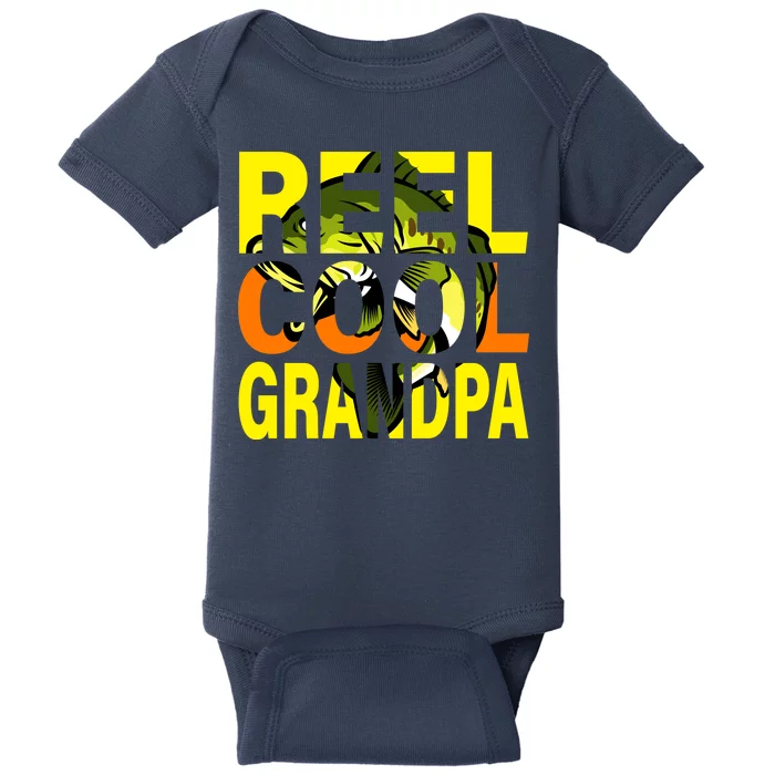 Reel Cool Grandpa Baby Bodysuit