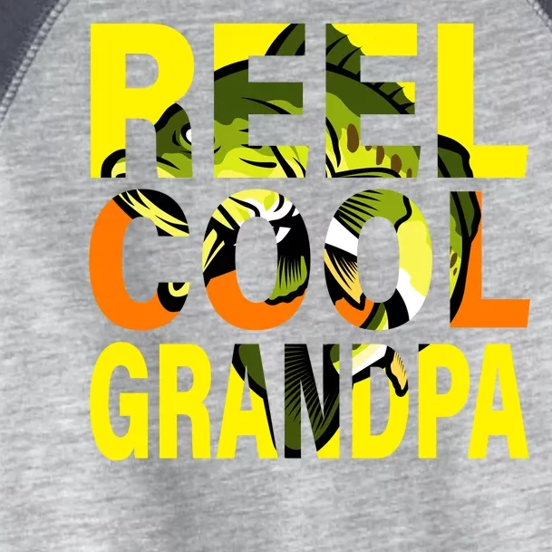 Reel Cool Grandpa Toddler Fine Jersey T-Shirt