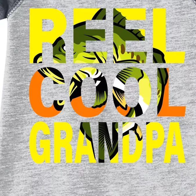 Reel Cool Grandpa Infant Baby Jersey Bodysuit