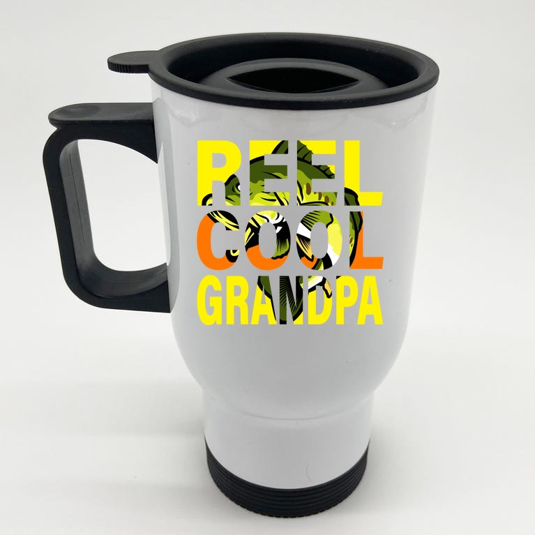 Reel Cool Grandpa Stainless Steel Travel Mug