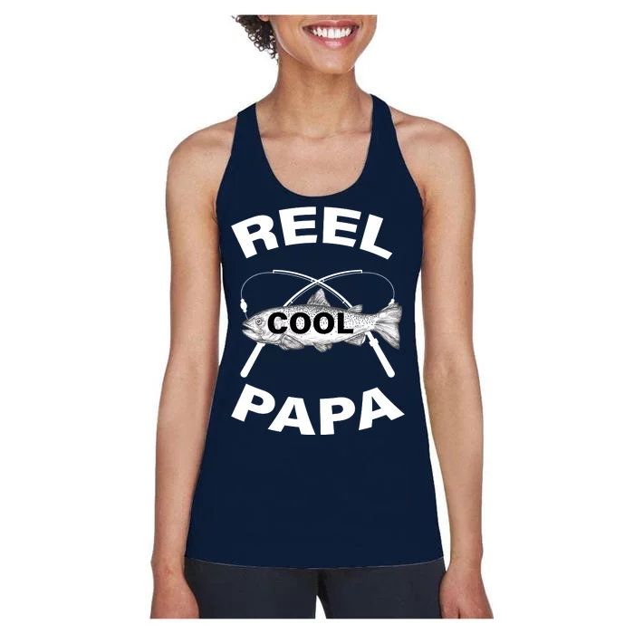 Reel Cool Papa Women's Racerback Tank