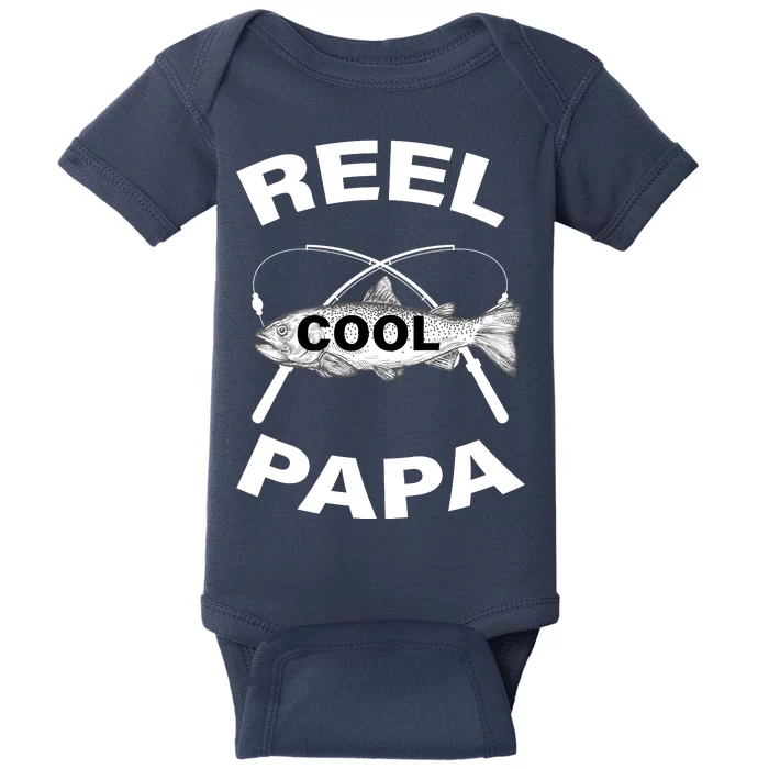 Reel Cool Papa Baby Bodysuit