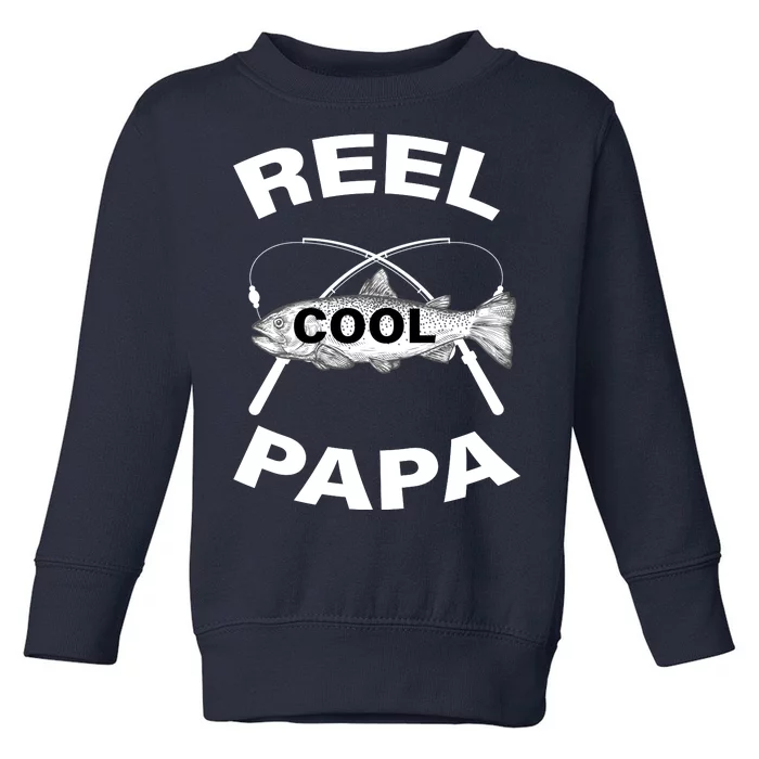 Reel Cool Papa Toddler Sweatshirt