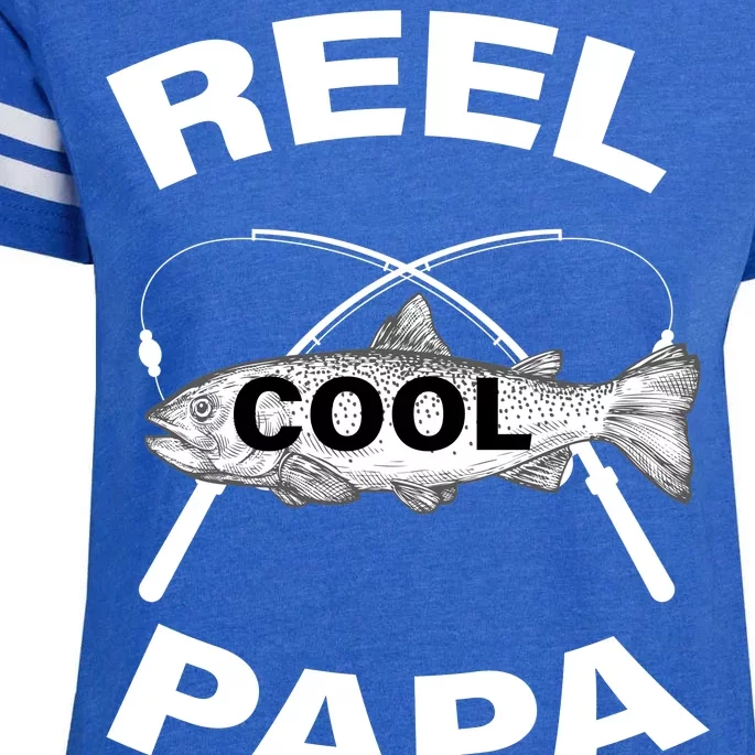 Reel Cool Papa Enza Ladies Jersey Football T-Shirt