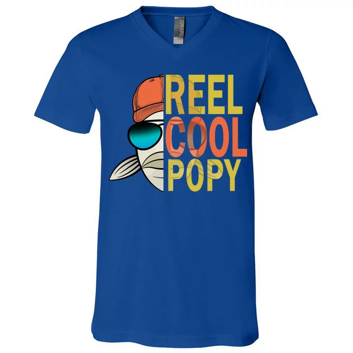 Reel Cool Popy V-Neck T-Shirt