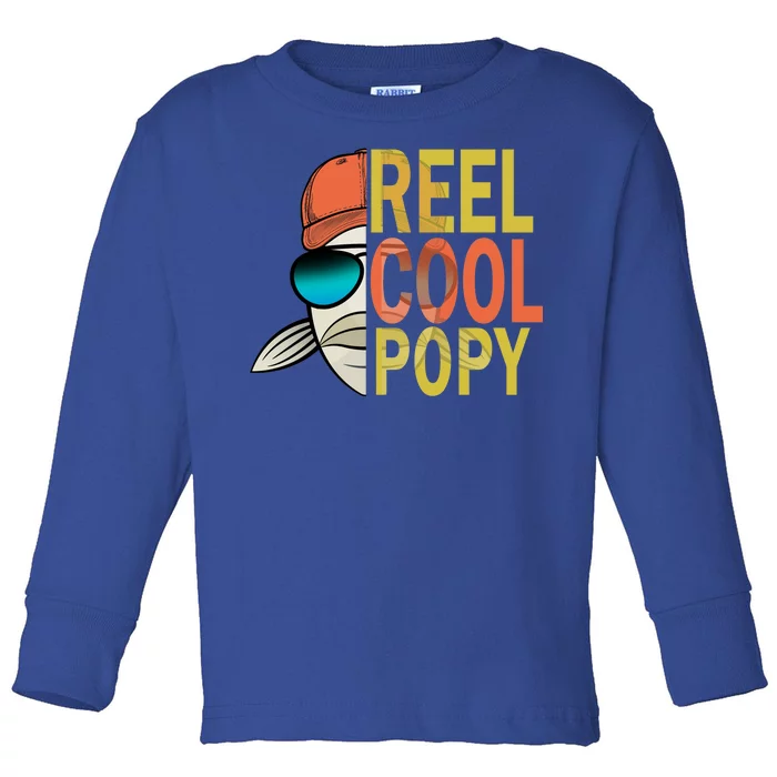 Reel Cool Popy Toddler Long Sleeve Shirt