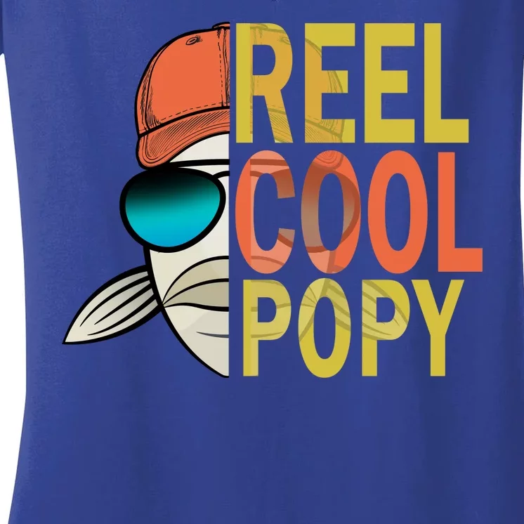 Reel Cool Popy Women's V-Neck T-Shirt