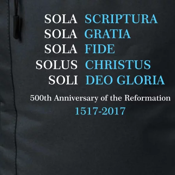 Reformation 500th Anniversary Five Solas Daily Commute Backpack