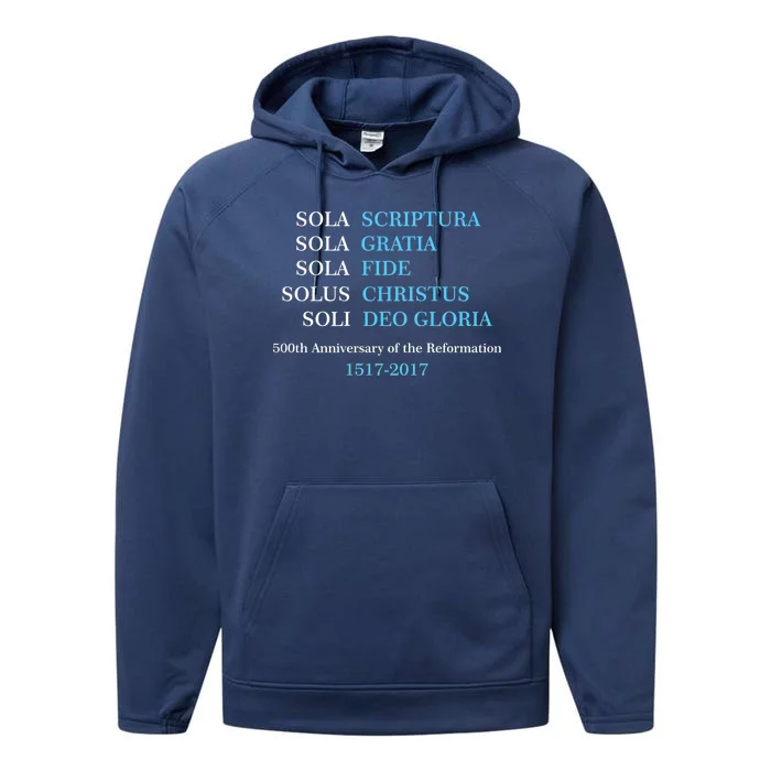 Reformation 500th Anniversary Five Solas Performance Fleece Hoodie