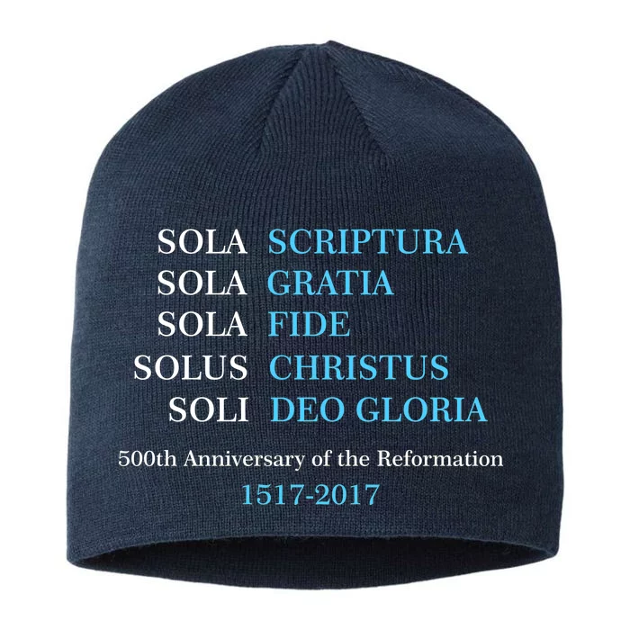 Reformation 500th Anniversary Five Solas 8 1/2in Sustainable Knit Beanie