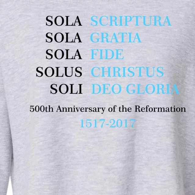 Reformation 500th Anniversary Five Solas Cropped Pullover Crew