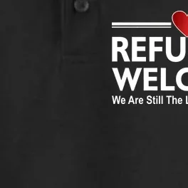 Refugees Welcome We Are Still The Land Of The Free Dry Zone Grid Performance Polo