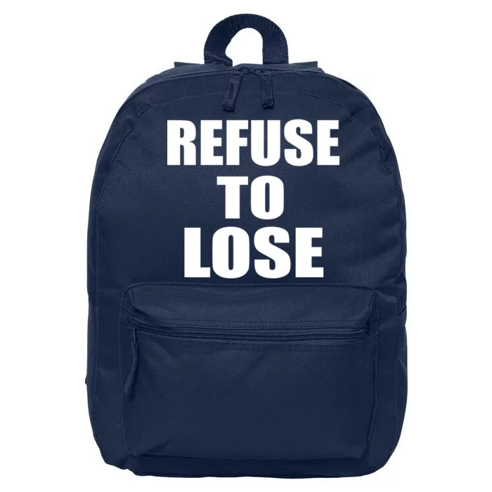 Refuse To Lose 16 in Basic Backpack