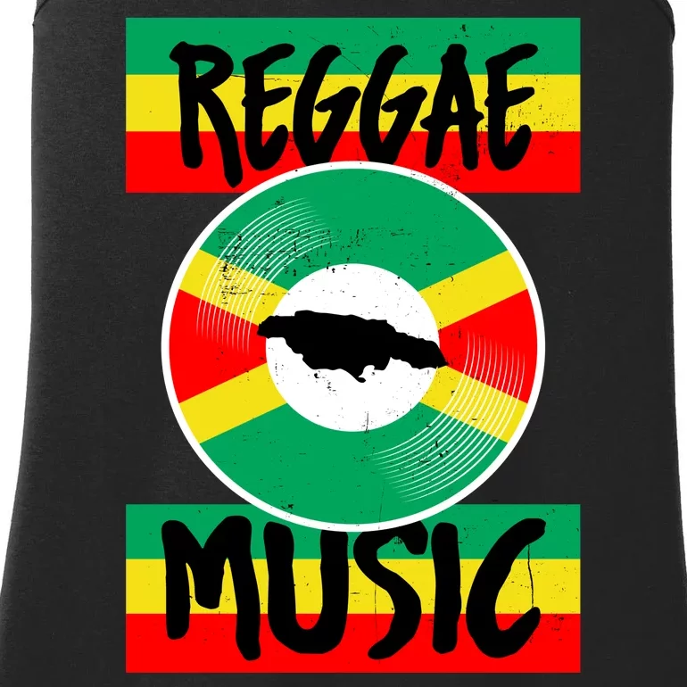 Reggae Music Jamaica Ladies Essential Tank