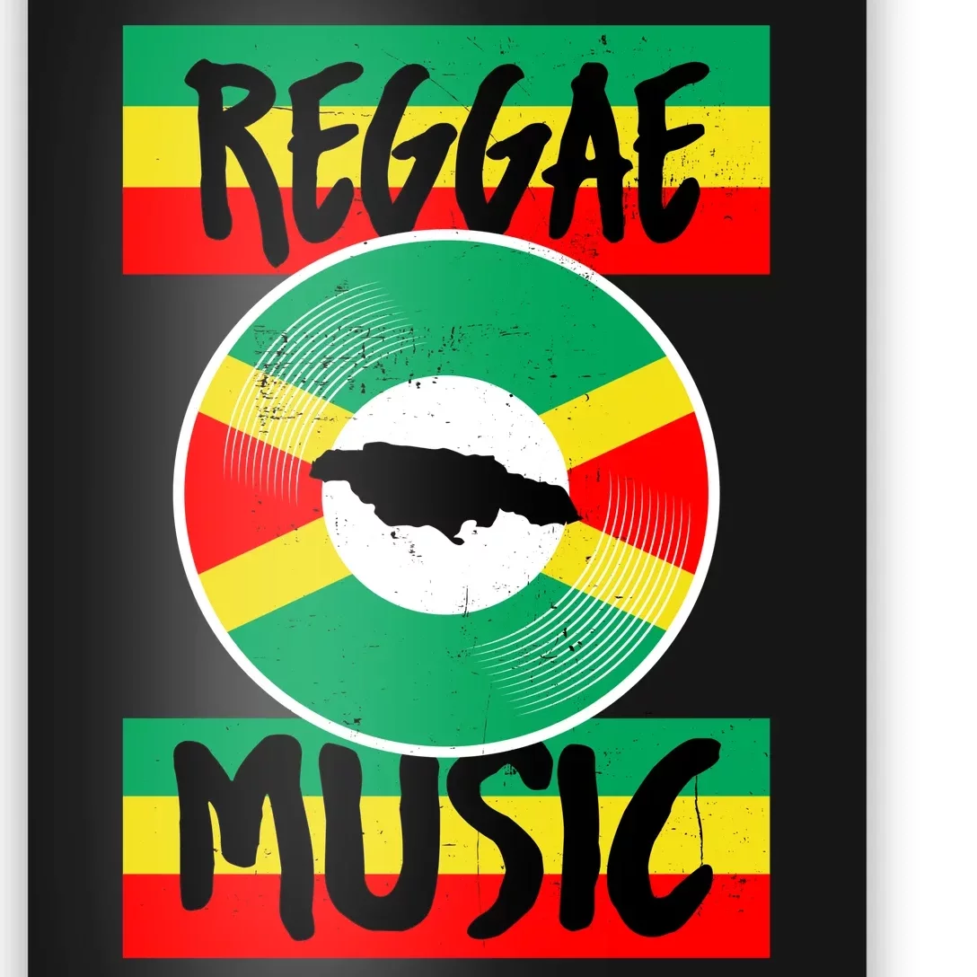 Reggae Music Jamaica Poster