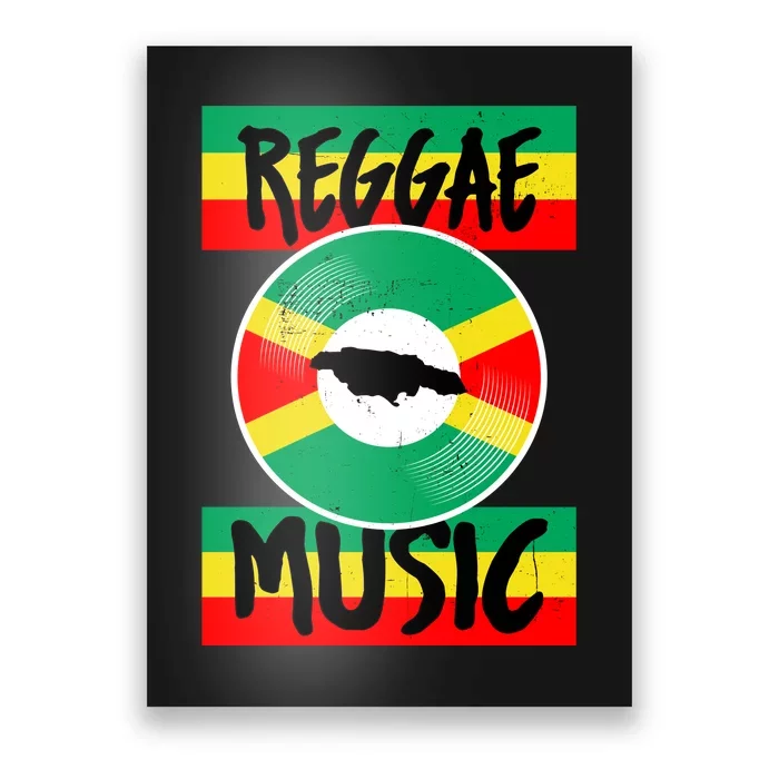 Reggae Music Jamaica Poster