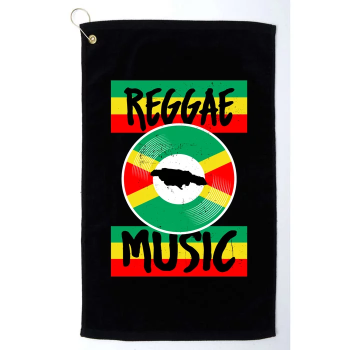 Reggae Music Jamaica Platinum Collection Golf Towel