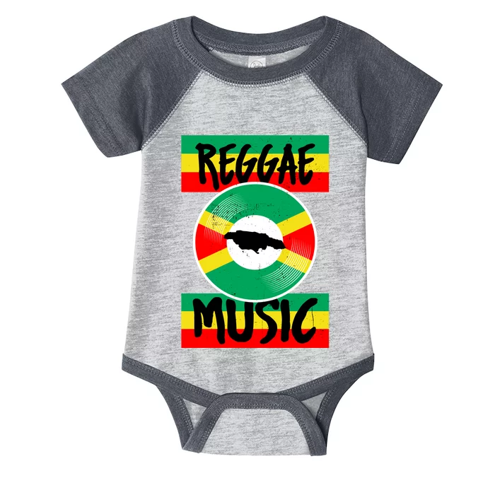 Reggae Music Jamaica Infant Baby Jersey Bodysuit