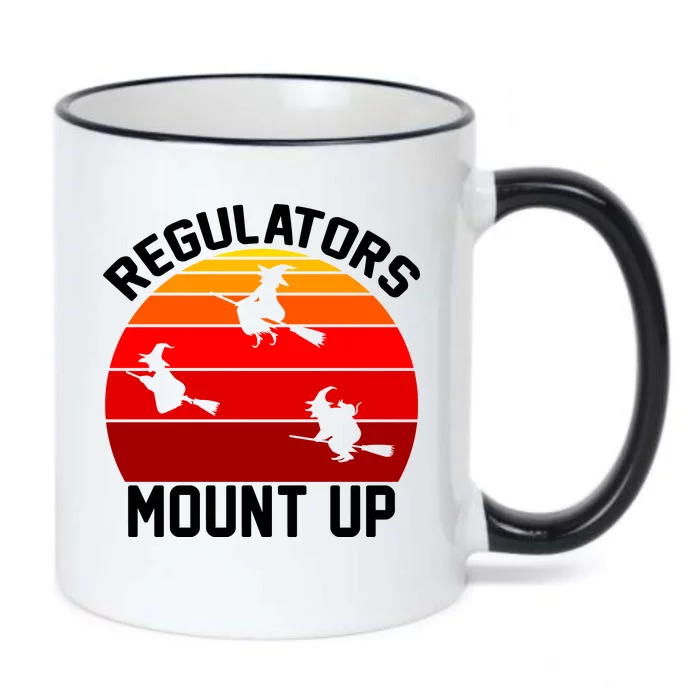 Regulators Mount Up Black Color Changing Mug