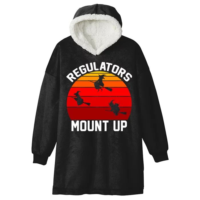 Regulators Mount Up Hooded Wearable Blanket