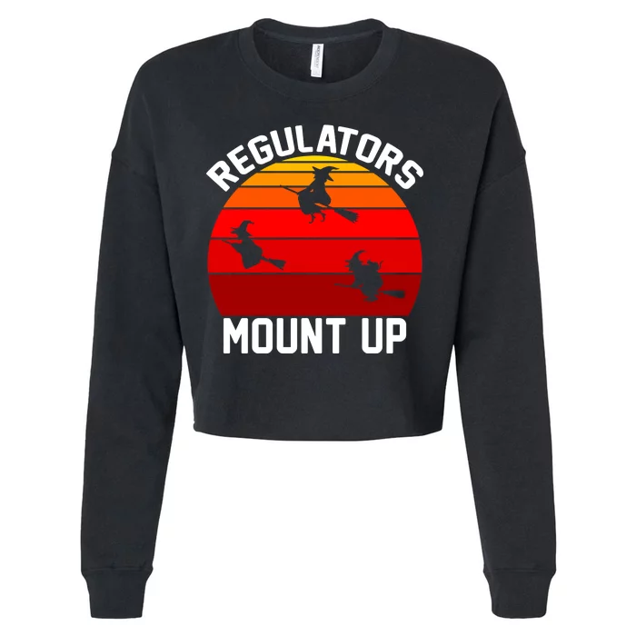 Regulators Mount Up Cropped Pullover Crew