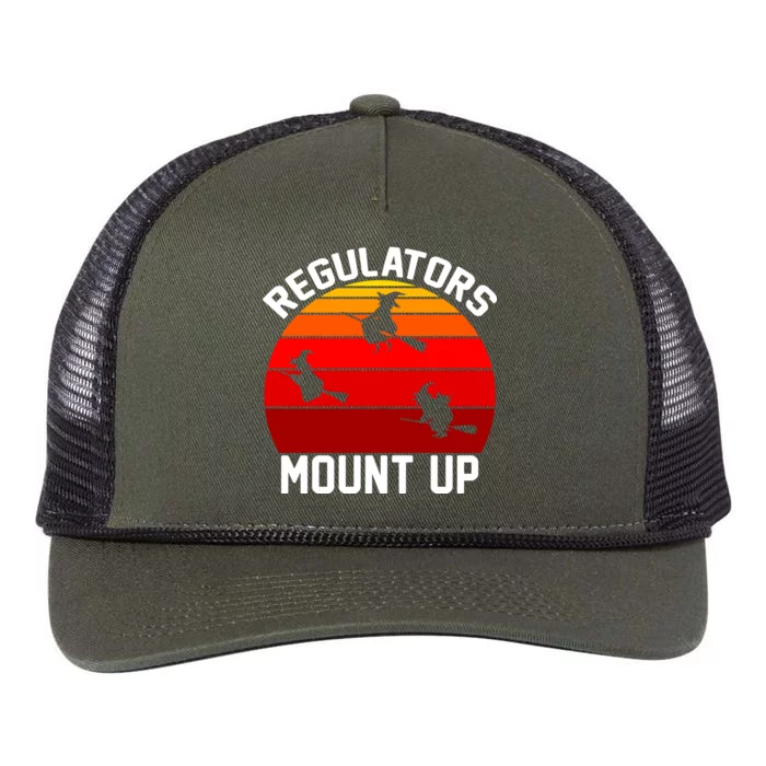 Regulators Mount Up Retro Rope Trucker Hat Cap