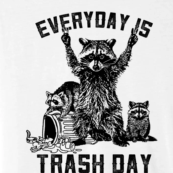 Raccoon Everyday Is Trash Day ChromaSoft Performance T-Shirt