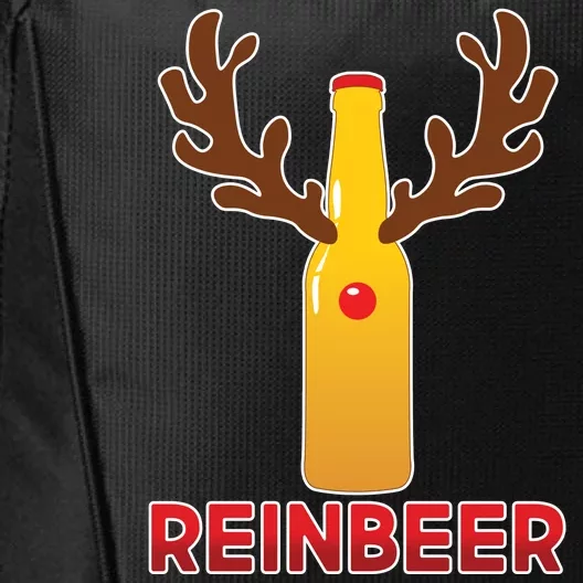 Reinbeer Funny Christmas Beer Reindeer City Backpack