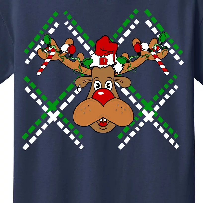 Reindeer Ugly Christmas Sweater Kids T-Shirt