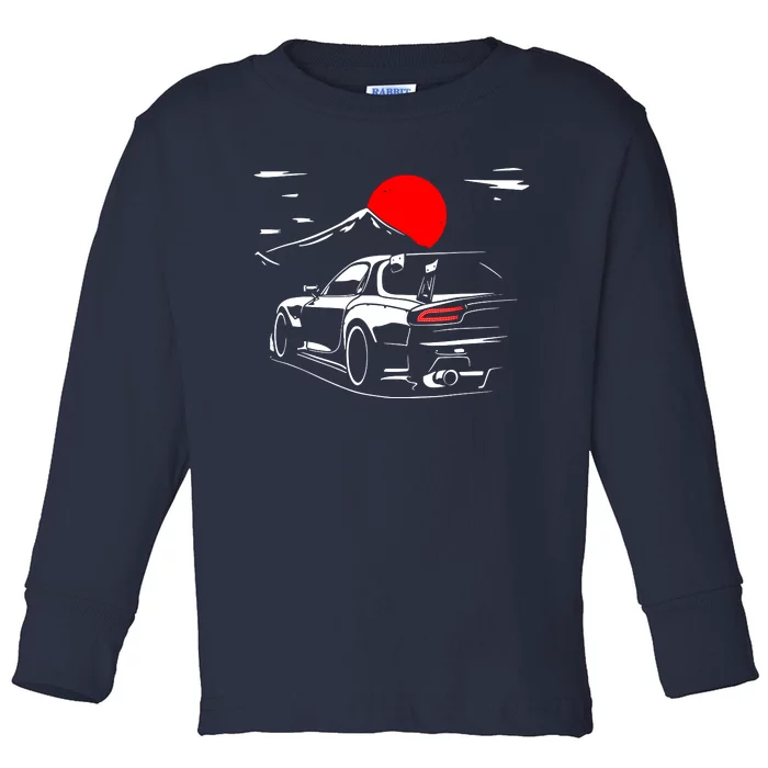 Rotary Engine Jdm Rc Car Meet Tuning Toddler Long Sleeve Shirt